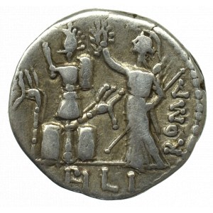 Roman Republican, M. Furius denarius