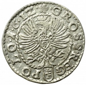Zygmunt III Waza, Grosz 1612, Kraków - 1•6•12 ILUSTROWANY w Dutkowskim