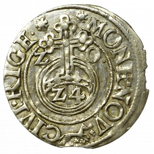 Sigismund III. Vasa, Halbspur 1620, Riga - Fuchs spaltet die Legende