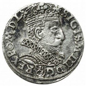 Zygmunt III Waza, Trojak 1601, Kraków - popiersie w prawo