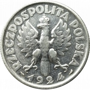 II Republic of Poland, 2 zloty 1924, Paris