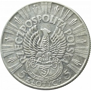 II Republic of Poland, 5 zloty 1934 Riffle Eagle