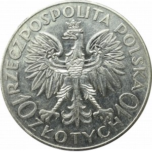 II Rzeczpospolita, 10 złotych 1933 Traugutt