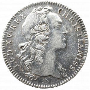 Francja, Ludwik XV, Żeton - Artillerie 1754