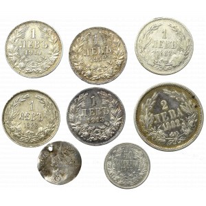 Bułgaria, Zestaw monet srebrnych