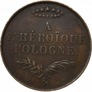 Frankreich, Medaille für das heldenhafte Polen 1831