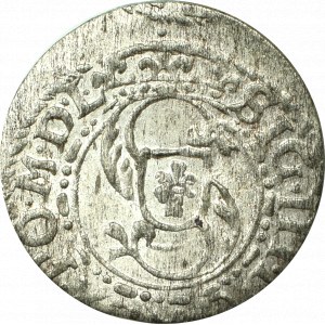 Zygmunt III Waza, Szeląg 1617, Ryga - RZADKI