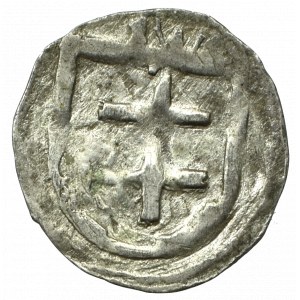 Vladislaus II and Hedviga, Denarius without date, Fraustadt