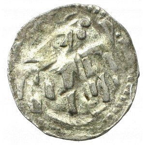 Vladislaus II and Hedviga, Denarius without date, Fraustadt