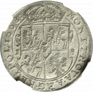 Johannes II. Kasimir, Ort 1668, Bromberg - NGC AU58 (MAX)