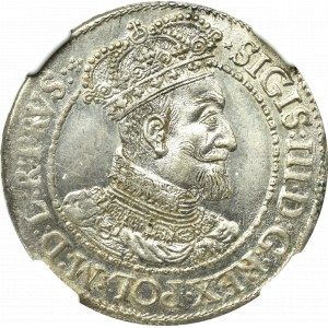 Sigismund III, 18 groschen 1616, Danzig - NGC MS64
