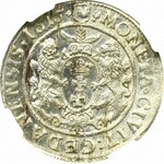 Sigismund III, 18 groschen 1616, Danzig - NGC MS64