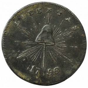 USA, 1 cent jeton 1796 John Thelwall