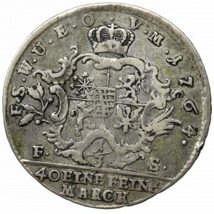 Germany, Saxony-Weimar-Eisenach, 1/3 thaler 1764