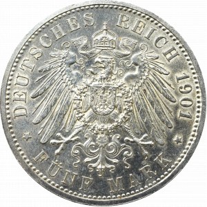 Germany, 5 mark 1901 Berlin