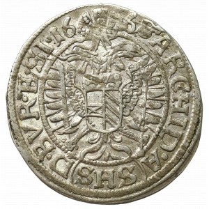 Śląsk pod panowaniem Habsburgów, Leopold I, 3 Krajcary 1668, Wrocław