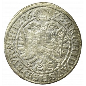 Schlesien under Habsburg, Leopold I, 6 kreuzer 1673, Breslau