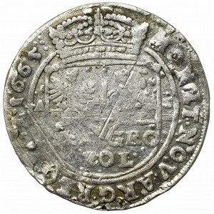 John II Casimir, 30 groschen 1665, Bromberg