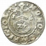 Sigismund III Vasa, Halbspur 1616, Krakau - unsigniert MONO NO Awdaniec