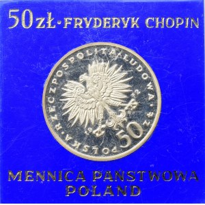PRL, 50 złotych 1972 Chopin