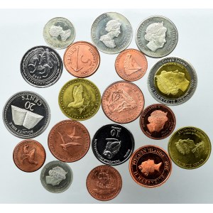 Imperium Brytyjskie, Zestaw monet