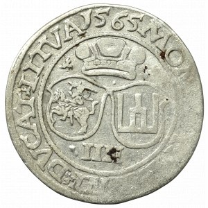 Sigismund II Augustus, 4 groschen 1565, Vilnius - L/LITVA