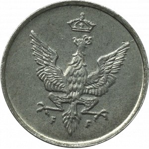 Kingdom of Poland, 1 pfennig 1918