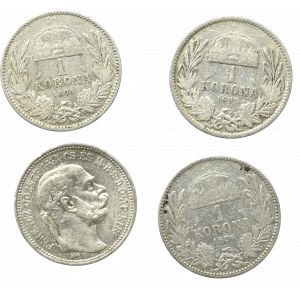 Hungary, set of 1 kronen