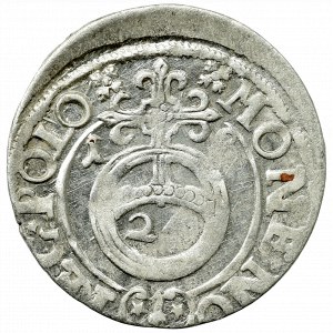 Sigismund III. Vasa, Półtorak 1618, Bydgoszcz - Sas im ovalen Schild/SIGIS