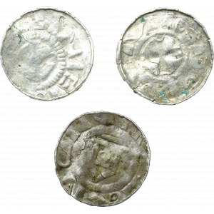 Germany, Lot of cross denarius