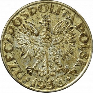 II Republic of Poland, 2 zloty 1936 Ship