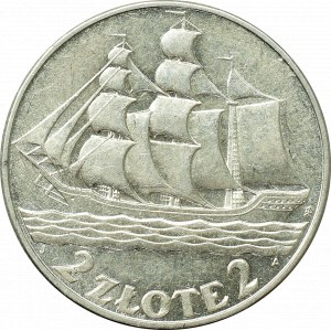 II Republic of Poland, 2 zloty 1936 Ship