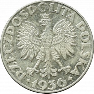 II Republic of Poland, 2 zloty 1936 Ship