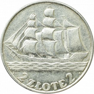 II Republic of Poland, 2 zloty 1936 Ship