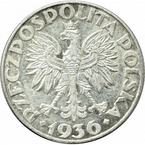 II Republic of Poland, 2 zloty 1936 Ship