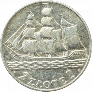 II Republic of Poland, 2 zloty 1936 Ship