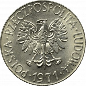 Peoples Republic of Poland, 10 zloty 1971 Kosciuszko