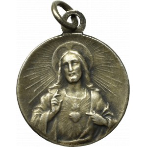 Francja(?), Medalik religijny srebro