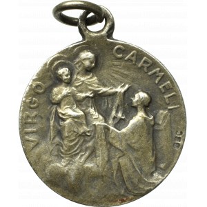 Francja(?), Medalik religijny srebro