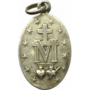 Frankreich(?), Religiöses Medaillon Silber