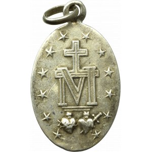 France(?), Religious medallion silver