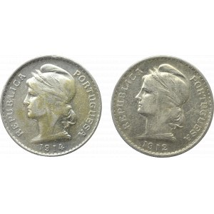 Portugalia, Zestaw 50 centavos 1912 i 1914