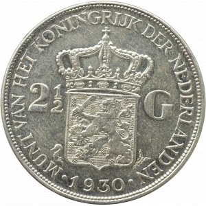 Netherlands, 2-1/2 gulden 1930