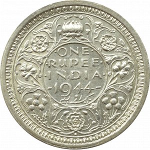 Indie brytyjskie, 1 Rupia 1944, Bombaj - duch