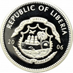 Liberia, 5 dollars 2006