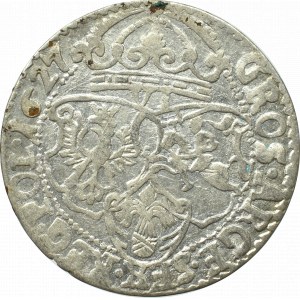 Sigismund III, 6 groschen 1627, Cracow