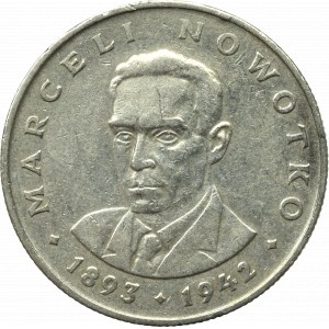 PRL, 20 złotych 1974 Nowotko - mały orzeł