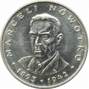 PRL, 20 złotych 1974 Nowotko - mały orzeł