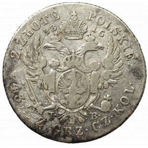 Kingdom of Poland, Alexander I, 2 zloty 1816