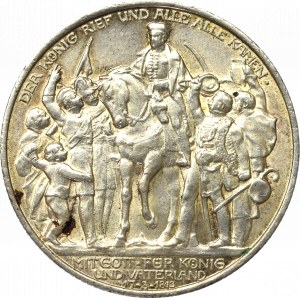 Niemcy, Prusy, 2 marki 1913 - 100 lat wiktorii lipskiej